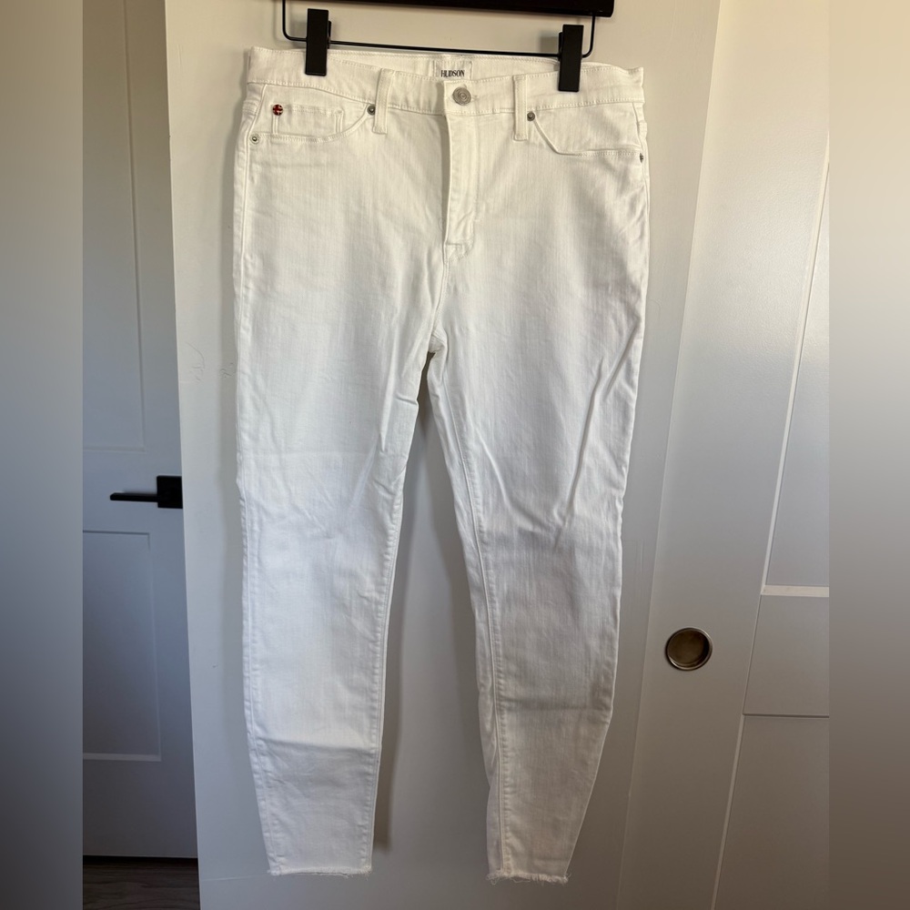 Hudson Nico Midrise Super Skinny Ankle Size 30